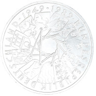 Monnaie, République Fédérale Allemande, 10 Mark, 1989, Karlsruhe, Germany, 40 - Conmemorativas