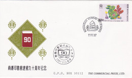 HONG KONG - FDC -  BUSTA  PRIMO GIORNO  - 1987 - FDC