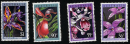 1986 Native Orchids Michel AU 997 - 1000 Stamp Number AU 997 - 1000 Yvert Et Tellier AU 973 - 976 Used - Usati