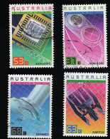 1987 Technology Michel AU 1051 - 1054 Stamp Number AU 1036 - 1039 Yvert Et Tellier AU 1022 - 1025 Used - Usati