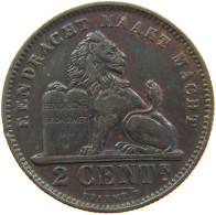 BELGIUM 2 CENTIMES 1911 ALBERT I. 1909-1934 #MA 067328 - 2 Cents