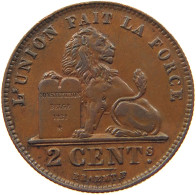 BELGIUM 2 CENTIMES 1912 ALBERT I. 1909-1934 #MA 100945 - 2 Cent