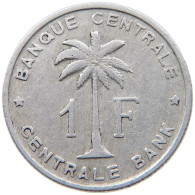 CONGO BELGIAN FRANC 1960  #MA 067387 - 1951-1960: Baudouin I