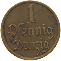 DANZIG PFENNIG 1937  #MA 100559 - Autres & Non Classés