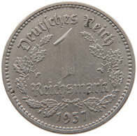 DRITTES REICH MARK 1937 A  #MA 099347 - 1 Reichsmark