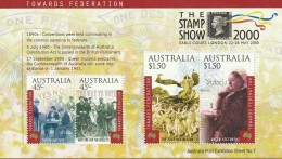 Australia Mini Sheet 2000 "The Stamp Show, London"   Mi:AU BL35I, Yt:AU BF60 - Sheets, Plate Blocks &  Multiples