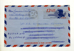 Aérogramme AMERIQUE U.S.A. Oblitération 29152 SHAW AIR FORCE BASE SC1967 - 1961-80