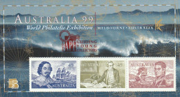 Australia Mini Sheet 1999   "AUSTRALIA '99 On Maritime Heritage" - Feuilles, Planches  Et Multiples
