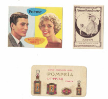 CARTE PARFUMEE -  ARYS - POMPEIA - FORVIL - Antiquariat (bis 1960)