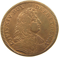 FRANCE JETON  JETON LOUIS XIV. #MA 001625 - 1643-1715 Luis XIV El Rey Sol