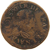 FRANCE DOUBLE LORRAIN 1635 LOUIS XIII. (1610–1643), STENAY VERY RARE #MA 100883 - 1610-1643 Ludwig XIII. Der Gerechte