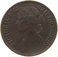 GREAT BRITAIN FARTHING 1878 VICTORIA 1837-1901 #MA 023295 - B. 1 Farthing