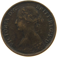 GREAT BRITAIN FARTHING 1860 VICTORIA 1837-1901 #MA 100856 - B. 1 Farthing