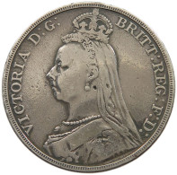 GREAT BRITAIN CROWN 1892 VICTORIA 1837-1901 #MA 022925 - M. 1 Crown