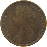 GREAT BRITAIN 1/2 PENNY 1876 H VICTORIA 1837-1901 #MA 067773 - C. 1/2 Penny