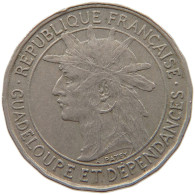 GUADELOUPE FRANC 1921  #MA 063929 - Guadeloupe & Martinique