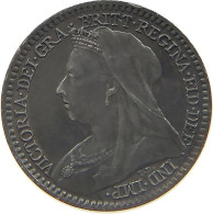GREAT BRITAIN THREEPENCE 1896 VICTORIA 1837-1901 #MA 022963 - F. 3 Pence