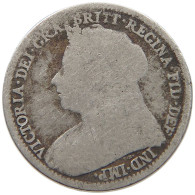 GREAT BRITAIN THREEPENCE 1895 VICTORIA 1837-1901 #MA 024825 - F. 3 Pence