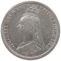 GREAT BRITAIN THREEPENCE 1892 VICTORIA 1837-1901 #MA 024816 - F. 3 Pence