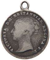 GREAT BRITAIN THREEPENCE 1857 VICTORIA 1837-1901 #MA 068305 - F. 3 Pence