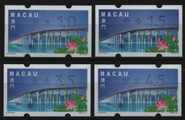 Macau - ATM 1999 - Mi-Nr. 2 I ** - MNH - 4 Wertstufen - Distributeurs