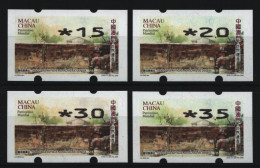 Macau - ATM 2008 - Mi-Nr. 5 I II ** - MNH - 4 Wertstufen - Distributeurs