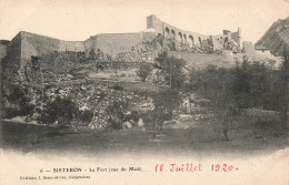 FRANCE - Sisteron - Le Fort (vue Du Midi)  - Carte Postale Ancienne - Sisteron