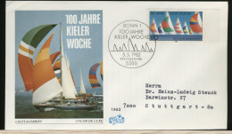 GERMANY - DEUTSCHE - FDC 1982 -  SPORT  WOCHE - 1981-1990