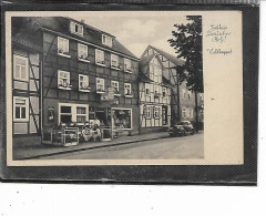 Europe- ALLEMAGNE -ESCWEGE- Une Vue Animée Du " Gasthaus DEUTSCHE HOFE " - Eschwege