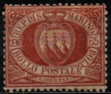 SAINT-MARIN 1892-4 * - Unused Stamps