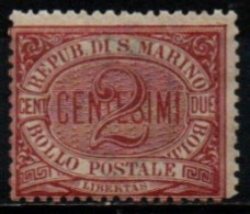 SAINT-MARIN 1895-9 * - Unused Stamps