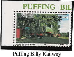 AUSTRALIE AUSTRALIA Puffing Billy Railway - Cinderellas