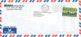 Hong Kong Air Mail Cover Sent To Germany 24-7-1997 - Covers & Documents