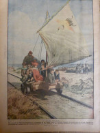 1922 SPORT ANGLETERRE CHAR VOILE VOIE FERREE CHEMIN FER COURSE 1 JOURNAL ANCIEN - Non Classés