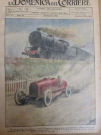 1923 SPORT COURSE TRAIN AUTOMOBILE MILAN ROME SLAWITZ 1 JOURNAL ANCIEN - Non Classés