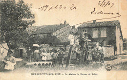 55 - MEUSE - PIERREFITTE-SUR-AIRE - La Maison Du Bureau De Tabac - Très Belle Animation, Circulée 1909 - 10294 - Pierrefitte Sur Aire