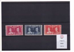 NEW ZELAND 1937 N°269-71 MNH - Nuovi