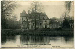 Cpa  Acquigny (27)   Vue Du Château Coté Parc - Acquigny