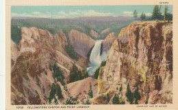 Yellowstone Canyon And Point Lookout, Yellowstone National Park, Wyoming - Yellowstone