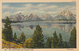 The Teton Range And Jackson Lake, Wyoming - Other & Unclassified