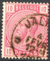 [O SUP] N° 38, TB Obl Centrale Relais  '* Jalhay *' - Superbe - 1869-1883 Leopold II