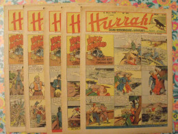 5 N° De Hurrah ! De 1939. Brick Bradford, Tarzan, Le Roi De La Police Montée, Gordon. A Redécouvrir - Hurrah