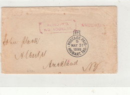 Tasmania / New Zealand / Instruction Marks / Undelivered Mail - Andere & Zonder Classificatie