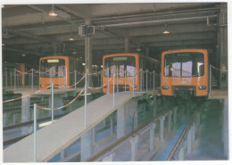 Brussel - Metro, Onderhoudsputten - Oudergem - Bruxelles - Métro, Fosses D'entretien Rames Métro, Auderghem - (Belgique) - Subway