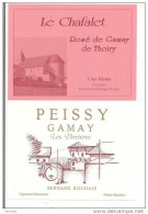 Etiquettes Vin De Suisse: Rosé De Gamay DeThoiry Le Chafalet Et Peissy Les Perrières - - Verzamelingen, Voorwerpen En Reeksen