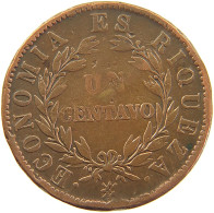 CHILE CENTAVO 1853  #MA 101999 - Chili