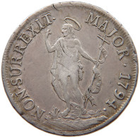 ITALY STATES GENOA 2 LIRE 1794  #MA 059656 - Genova