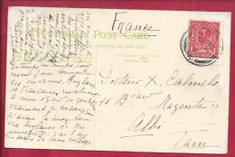 Y&T N°130 BLANDFORD Vers  FRANCE    1911 - Storia Postale