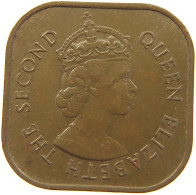 MALAYA BRITISH BORNEO CENT 1957 ELIZABETH II. (1952-2022) #MA 068489 - Maleisië