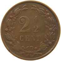 NETHERLANDS 2 1/2 CENT 1890 WILHELMINA 1890-1948 #MA 067245 - 2.5 Cent
